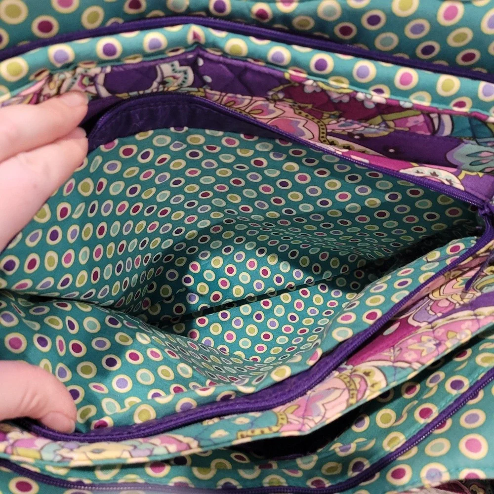 Vera Bradley Laptop Tote - Retired 